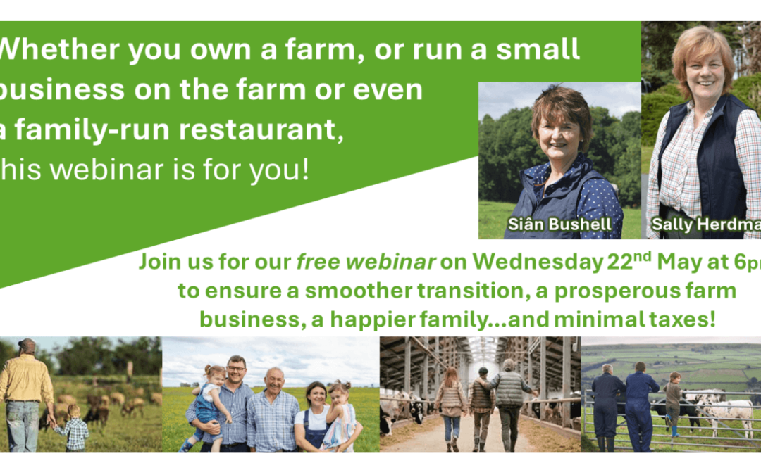 Secure Your Agricultural Legacy & Minimise Taxes: Free Webinar (Open to All!)